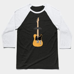 Merle Haggard Telecaster Baseball T-Shirt